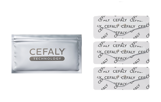 Électrodes CEFALY (paquet de 3)